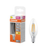 LED-Lampe B35 E14 Kerze 3.4W = 40W 470lm 2700K Warm 300° Glühfaden STAR CLASSIC Osram