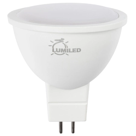 10x LED Lampen GU5.3, Glühbirne MR16 12V 6W = 50W 580lm 120° 3000K warm LUMILED