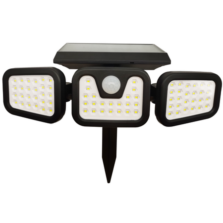 TRIO LED-Solarstrahler mit Bewegungs- und Dämmerungssensor Goldlux (Polux)