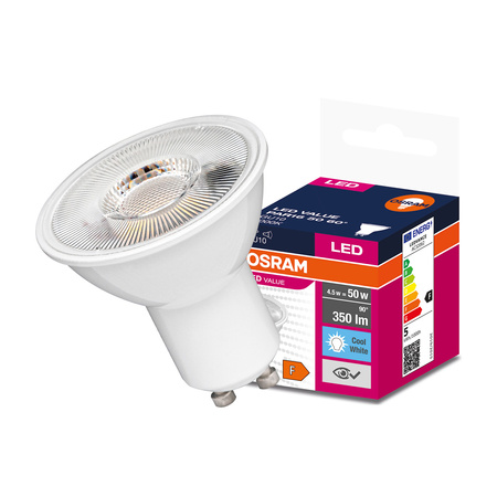 GU10 LED Leuchtmittel 4,5W = 50W 350lm 4000K Neutral 60° OSRAM Value