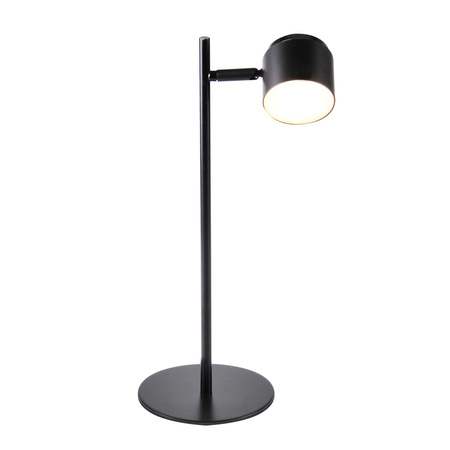 LED-Schreibtisch-Tischlampe 4,2W KUBIK Schwarz 3000K GOLDLUX (Polux)