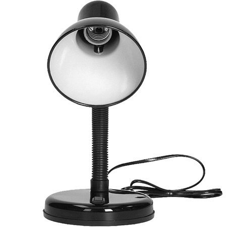 Schreibtischlampe Tisch Verstellbare Schule Nachtlicht E27 Fupi Schwarz
