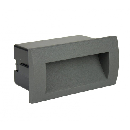 LED-Außeneinbauleuchte für Fassaden Garten Mur-Led M2031 3 W 100lm 3000 K warm Su-Ma