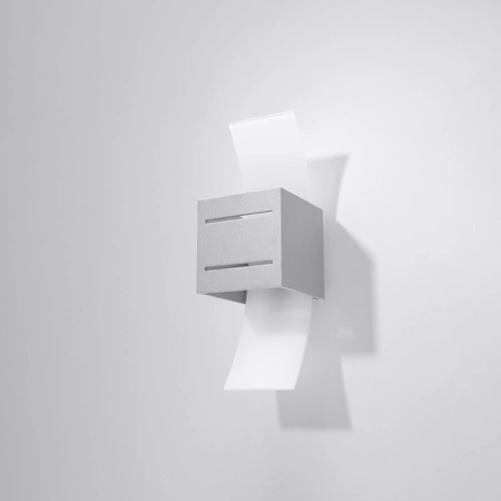 LED LORETO G9Wandleuchte Grau SOLLUX