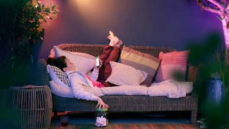 LED-Wandleuchte Appear 8W IP44 CCT RGB PHILIPS HUE