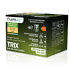 TRIX 3in1 GU10 6W 3000K Silber LUMILED runde Halogen-Einbauleuchte