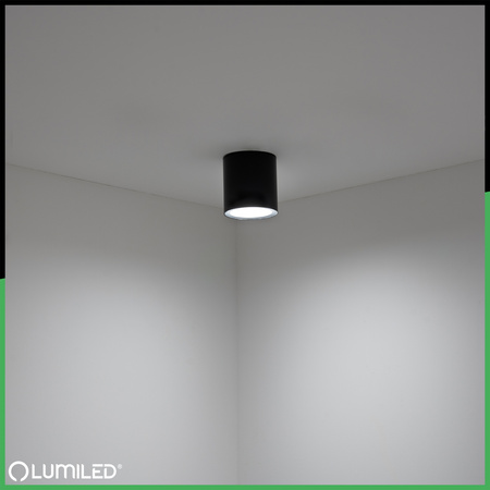 Aufbauleuchte GU10, Gartenleuchte IP54 95mm Runde RONDE LUMILED