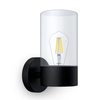 FLAREON E27 IP44 Laterne Schwarz PHILIPS LED Fassade Wandleuchte