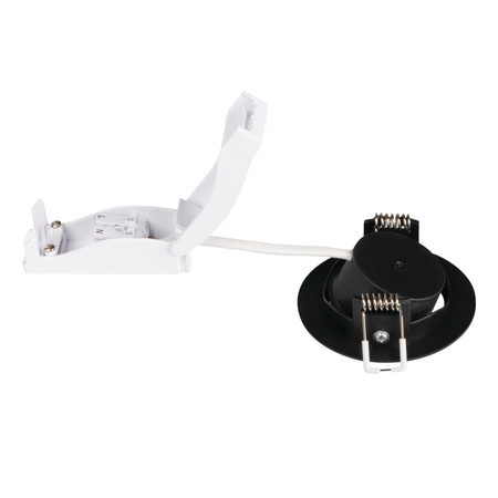 LED-Einbaustrahler 4,8W 450lm 6500K Kalt 36° Schwarz FIZU Kanlux