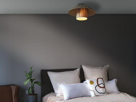 Dekor E27 Bambus Braun Dekor Ledvance Deckenleuchte