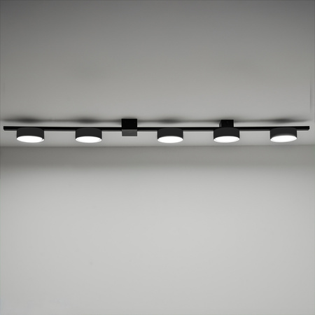 OVILO Deckenleuchte LED-Halogen-Leuchte 5x GX53 Spot Wandleuchte Reflektor LUMILED