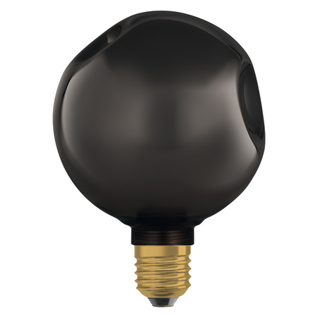 LED-Lampe E27 Sphere 3.5W 300lm 2700K Warm Dekorativ Schwarz ELECTRO GLASS SMALL Osram