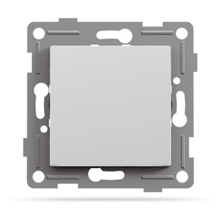 Abdeckung für Schaltersteckdose Rahmen Weiß BINERA VIDEX
