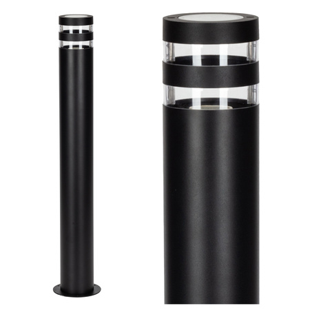 E27 Schwarz IP54 Rino Sanico Goldlux Standing Post Gartenlampe