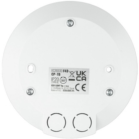 PIR 360° Bewegungs- und Dämmerungssensor 8m Decke Weiß