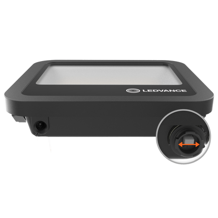 LED-Flutlicht 8W 1100lm 3000K IP65 Schwarz mit Bewegungssensor LEDVANCE Flutlicht