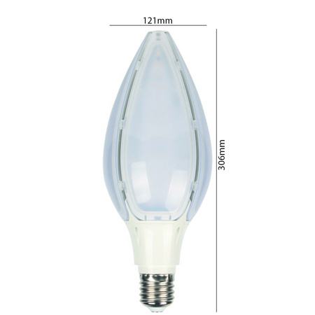 LED Park Street Glühbirne E40/E27 80W 8000lm 4000K Rocket IP65 ECOLIGHT