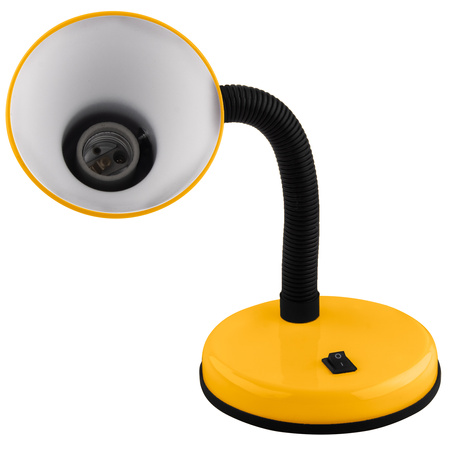 Schreibtischlampe E27, LED Tischlampe Gelb SARA LUMILED