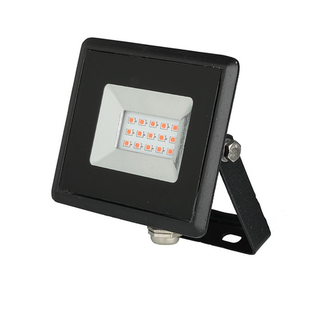 LED Fluter 10W 850lm IP65 Schwarz Rotlicht SMD VT-4011-C V-TAC