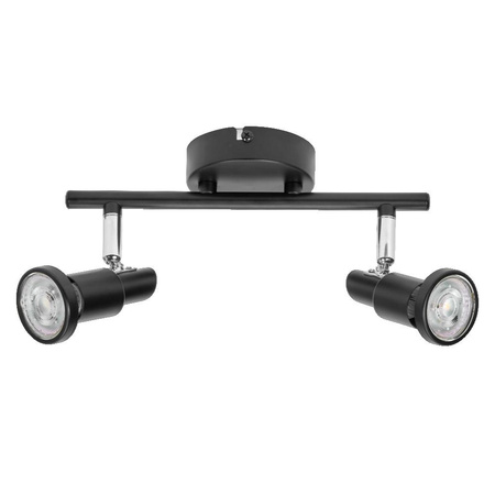 LED Decke Wandlampe Wandmontage Anbauleuchte 6.8W 460lm 3000K Warm Dimmbar Schwarz LED Spot Ledvance