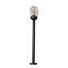 LIEGO E27 IP44 97cm Schwarz KANLUX Garten-Säulenlampe