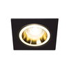 Deckeneinbauleuchte FELINE DSL GU10/GU5.3 Square Schwarz/Gold KANLUX