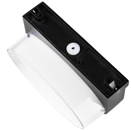 LED-Außenwandleuchte 5W, Fassadenleuchte IP54 4000K warm Schwarz SELVIA LUMILED