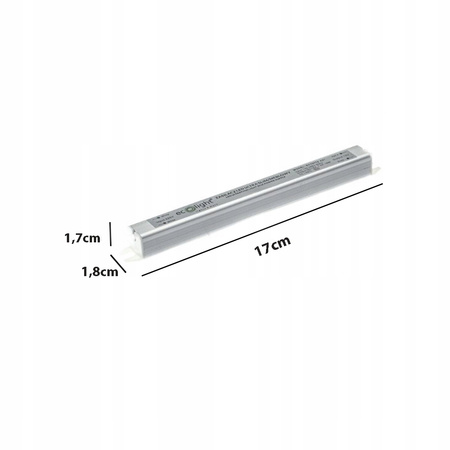 Modulares Netzteil für LED-Streifen Konstantspannung Ultra SLIM 2A 24W Ecolight