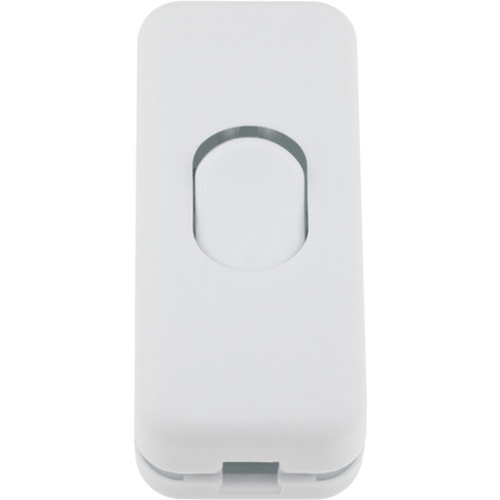 Schalter Wippenschalter für Kabel mit Schnappverschluss Schwarz LUMILED