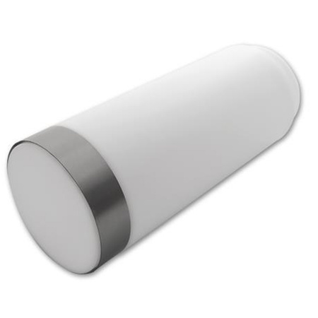 Außengartenlampe E27 SILVER POST 65 cm mit Bewegungs- und Dämmerungssensor