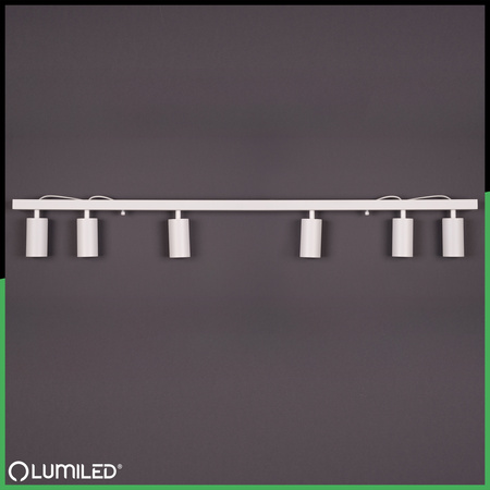 SPOT TUBA Deckenleuchte Reflektor Halogen Leuchte 6x GU10 TABULA LUMILED