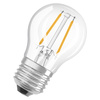 LED-Lampe E27 P45 CL 4.8W = 40W 470lm 2700K Warm 320° Glühfaden Dimmbar OSRAM SUPER STAR