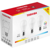 3x LED Lampen E27 A60 8,5W = 60W 806lm 3000K Warm TOSHIBA
