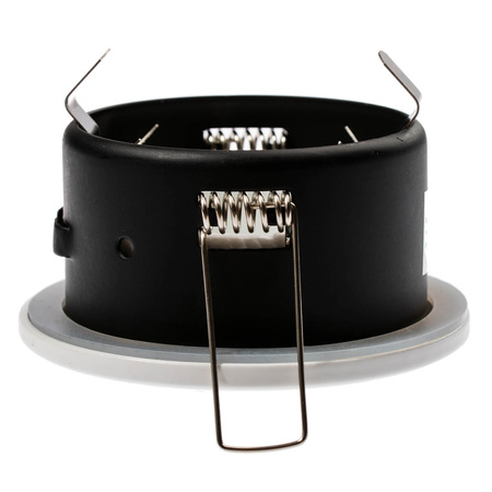 Einbaustrahler GU10, Einbauspot HALOGEN hermetisch für Badezimmer IP44 Weiß AQUA LUMILED