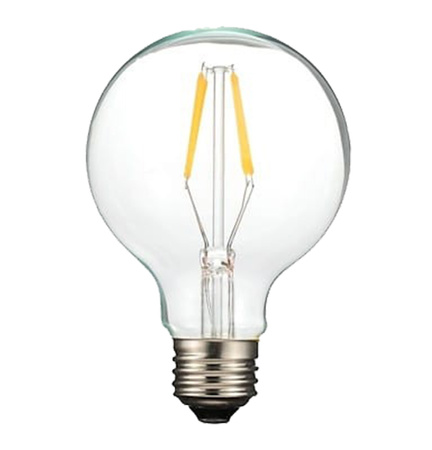 E27 G80 LED Lampen 4W=40W 380lm 4000K Neutralweiß 360° Filament