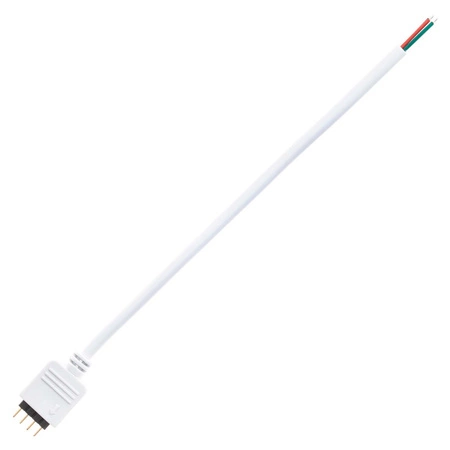 Stecker für RGB-LED-Streifen GOLDPIN 4PIN mit 10-mm-Kabel