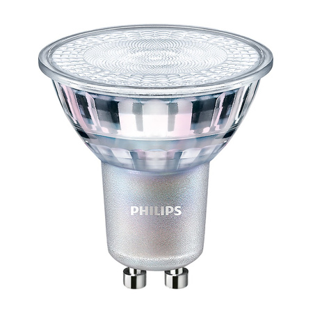 GU10 LED Leuchtmittel 4,9 W = 50 W, 355 lm, 2700 K, warm, 36° CRI90, PHILIPS Master dimmbar