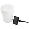 LED Solar Gartenlampe Weiß BLUMENTOPF 4000K neutral GOLDLUX (Polux)