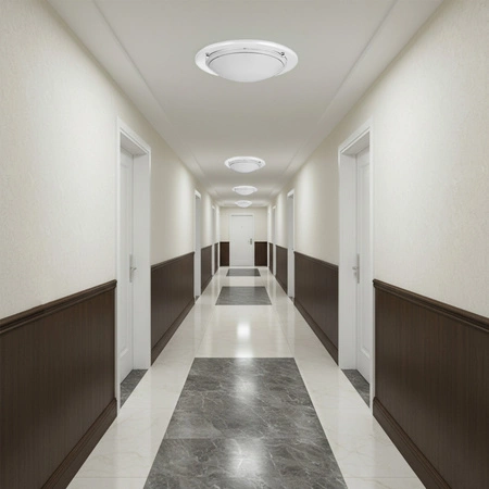 Plafond LED-Deckenleuchte Aufbauleuchte 2x E27 Weiß Klassisch Ufo Rabalux