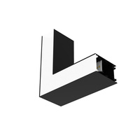 Schalter für Langfeldleuchte 6.9W 940lm CCT L-Form Angular Black Office Linear Ledvance