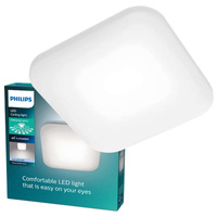 Plafond LED-Anbauleuchte MAUVE 12W 4000K 26cm Square PHILIPS Deckenleuchte