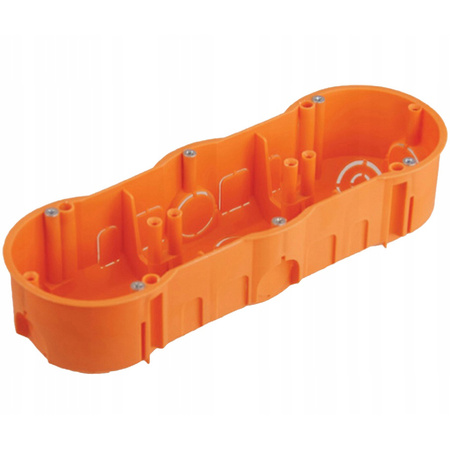 Dreifach versenkter Elektroinstallations-Klemmenkasten PK60 PAWBOL