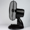 Schreibtischventilator Luftzirkulator Stehtischventilator 37 cm 21 W Schwarz