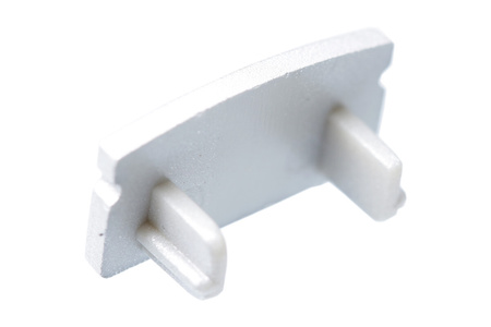 Endkappe für KM36K-S Profil Kunststoff, Grau LUMILED