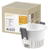 LED-Panel bündig montiert Spot-Leuchte 8W 720lm 4000K Neutral dimmbar Mesh White Darklight Ledvance