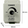 Dimmer für LED-Streifen manueller Controller mit Knopf 8 A 12 V