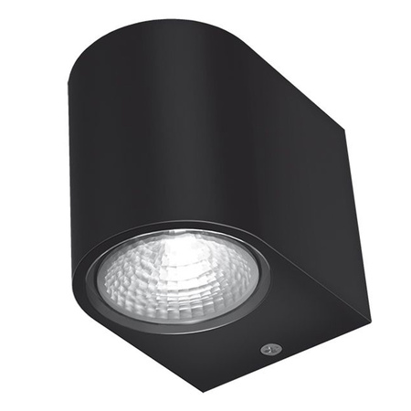 Garten-Wandleuchte Outdoor LED-Fassadenleuchte 3W 270lm 2700k Warm Black PELLE Videx