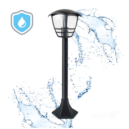 Gartenlampe Outdoor Post Standing LED E27 IP54 Schwarz Tvio Kobi