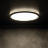 Plafond LED AZPO Deckenleuchte 18.5W IP54 Schwarz KANLUX
