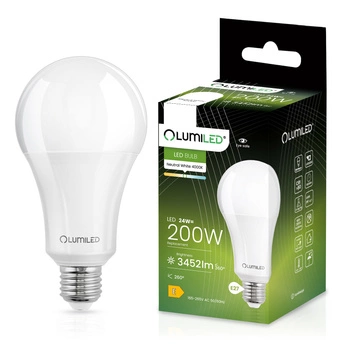 LED Lampen E27, Glühbirne A95 24W = 200W 3452lm 260° 4000K neutral LUMILED